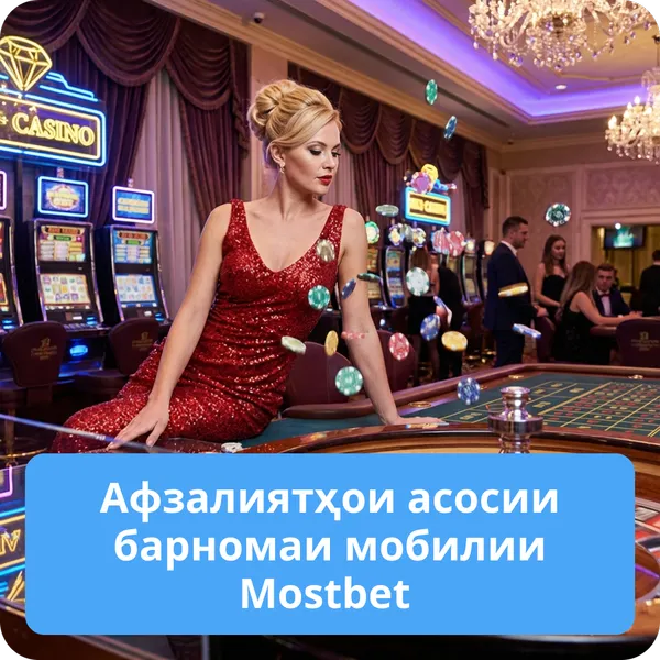 Афзалиятҳои асосии барномаи мобилии Mostbet