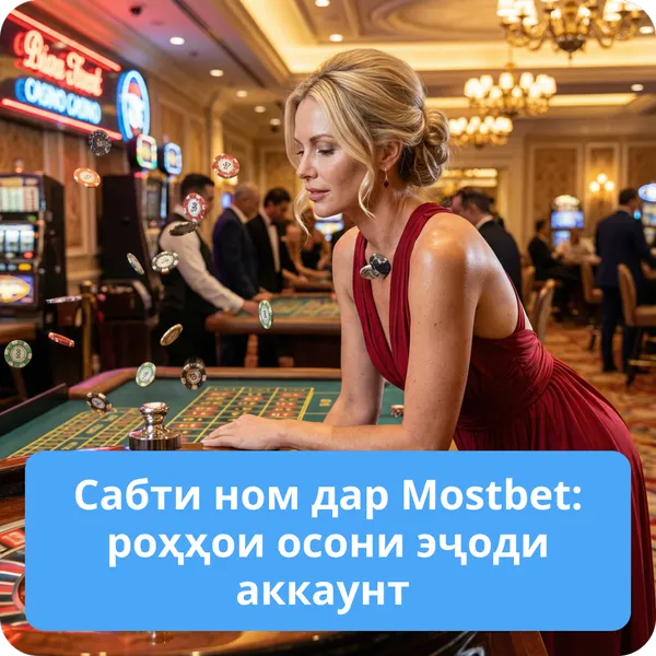 Сабти ном дар Mostbet: роҳҳои осони эҷоди аккаунт